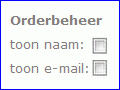 Orderbeheer: zoek op naam of e-mail